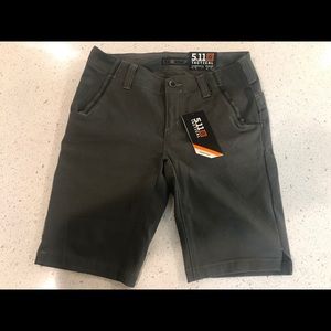 5.11 women shorts grey